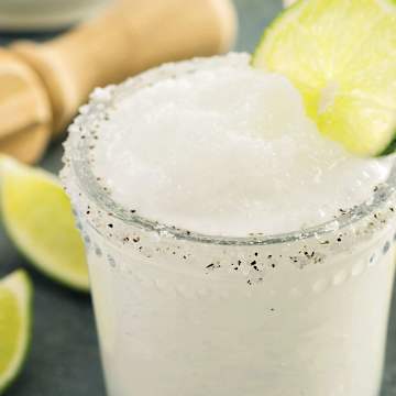 Frozen Gin and Ginger Ale