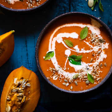 Roasted Fall Vegetable Soup