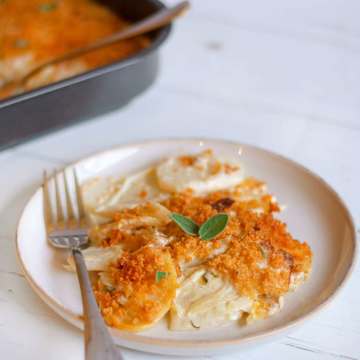 Turnip & Potato Gratin