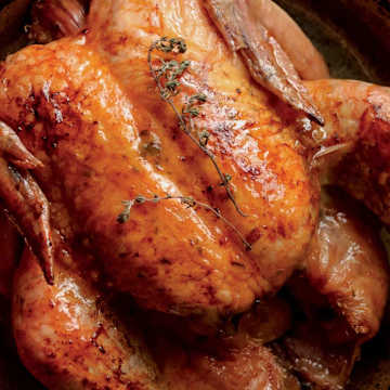 Herb Roasted Chicken with Pan Gravy