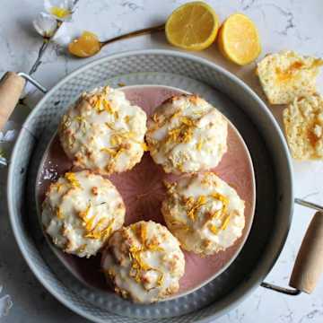 Zitronen-Muffins