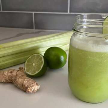 Celery Pineapple Ginger Juice