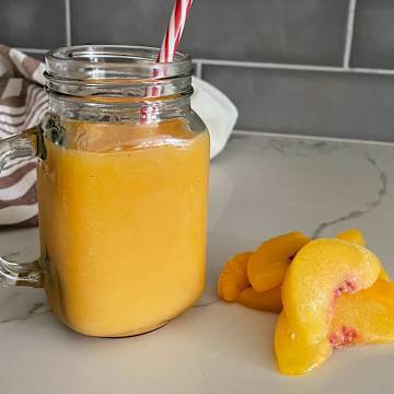 Frozen Bourbon Peach Tea