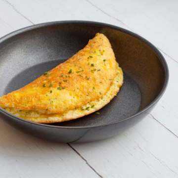 K&auml;se-Schnittlauch-Souffl&eacute;-Omelett