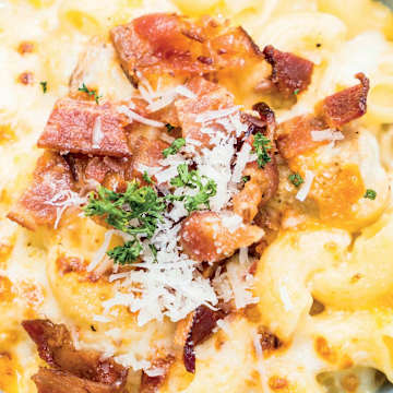 Chicken Bacon Ranch Mac & Cheese