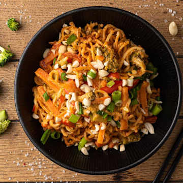 15 Minuten Mie Nudelpfanne aus dem Speedi