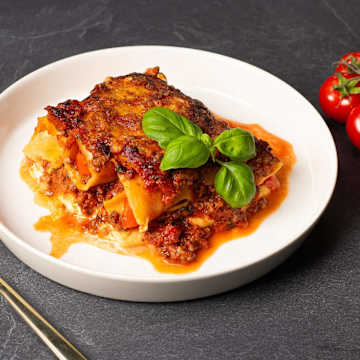 Cannelloni Auflauf aus der Hei&szlig;luftfritteuse