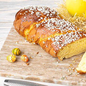 Osterzopf aus der Hei&szlig;luftfritteuse (AF500)