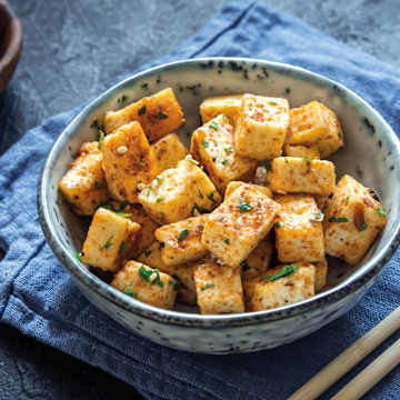 Crispy Buffalo Tofu Bites