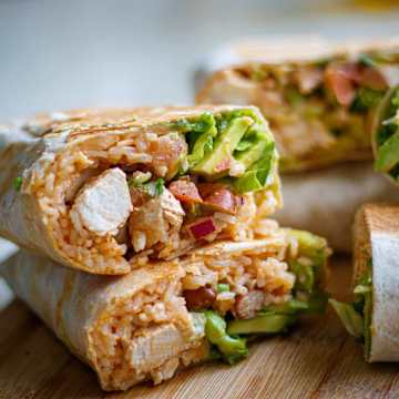 Chipotle Chicken Burrito