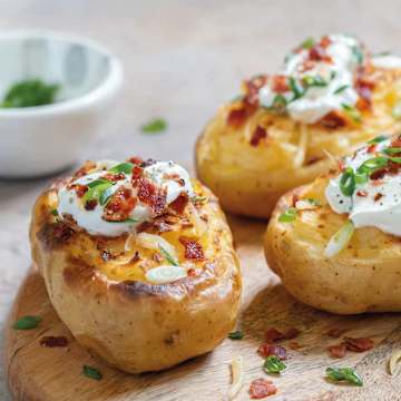 Gefullte Ofenkartoffeln
