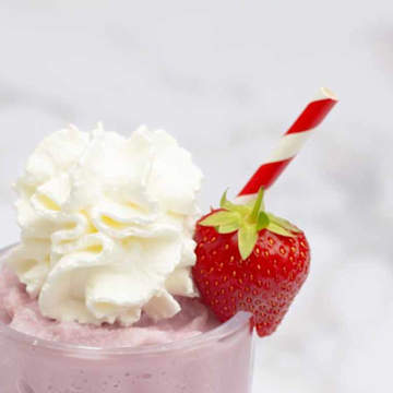 Erdbeer-Milchshake