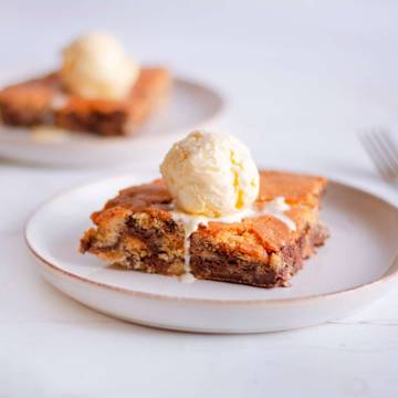 Nutella Stuffed Cookie Dough Cake