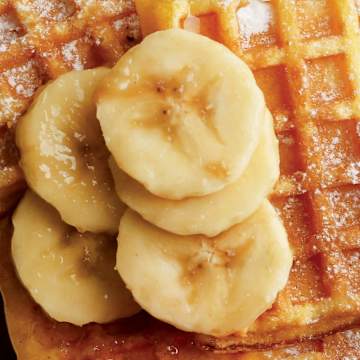 Banana Bread Waffle