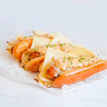 Reuben-Style Hot Dogs