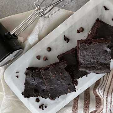 Fudgy Black Bean Brownies