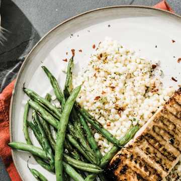 Lemon Herb Grilled Salmon