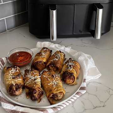 Italian Sausage Pigs in a Blanket