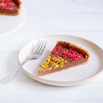 Chocolate & Cardamon Tart