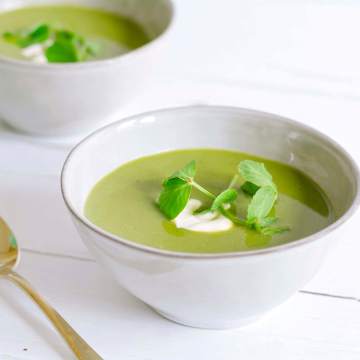 Pea and Mint Soup