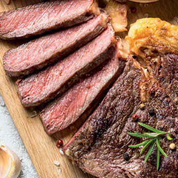 Grilled Smoked Steak