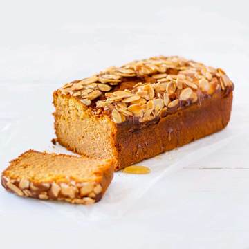 Honey and Almond Loaf Cake