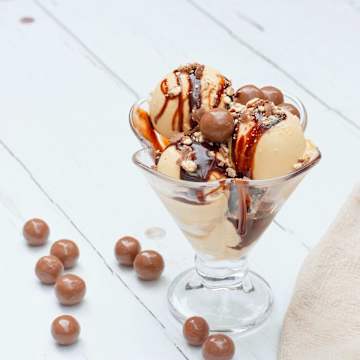 Malted Milk Sundae