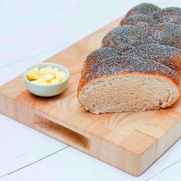 Plaited Poppyseed Loaf