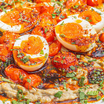 Smoky Aubergine & Tomato Dip