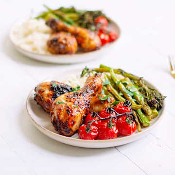 Miso Chicken Traybake