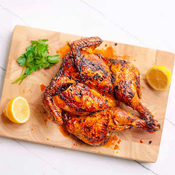 Spicy Roast Spatchcock Chicken