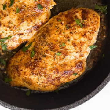 Pan Fried Chicken Breasts