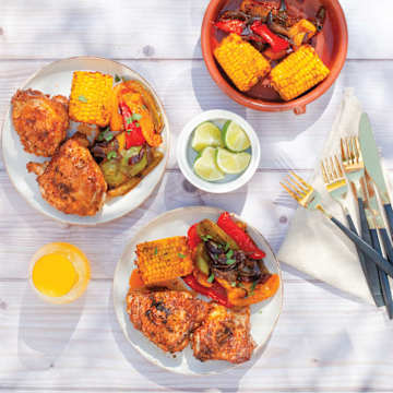 Cajun Chicken Tray Bake