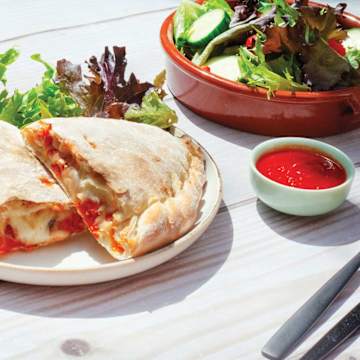 Pepperoni & Ricotta Calzone