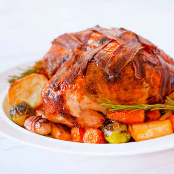 Roasted Turkey Crown Dinner