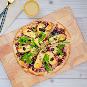 Cranberry & Brie Pizza