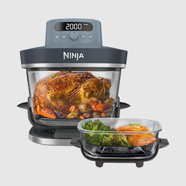 Air Fryer en verre Crispi Pro 7-en-1, Bleu Cyberspace