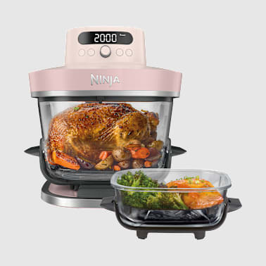 Air Fryer en verre Crispi Pro 7-en-1, Rose Quartz