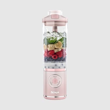 Blender portable sans fil Ninja Blast Max 700 ml - Rose poudr&eacute;