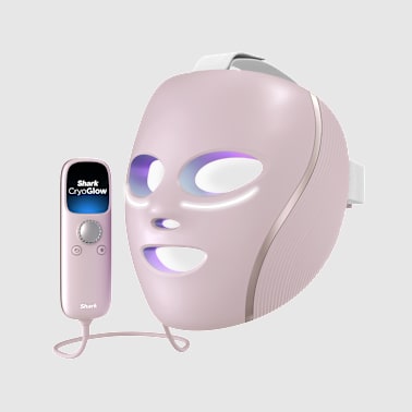 Masque LED Shark CryoGlow avec rafra&icirc;chissement du contour des yeux - Rose