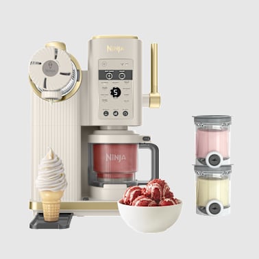 Ninja Swirl by CREAMi 13-in-1 Soft Serve & Ice Cream Maker - Stone Gold NC701UKSTGD