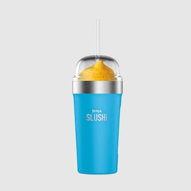 Bubble cup isotherme Ninja SLUSHi avec couvercle et paille - Bleu