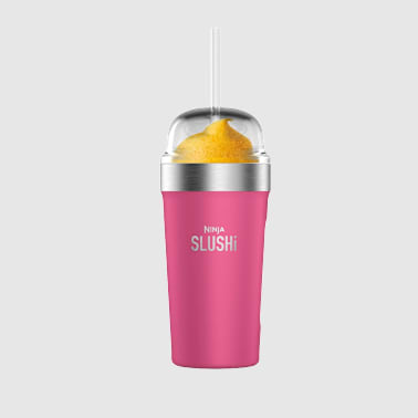 Bubble cup isotherme Ninja SLUSHi avec couvercle et paille - Rose