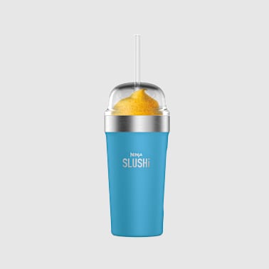 Ninja Slushi Insulated Bubble Cup, Tropical Blue
