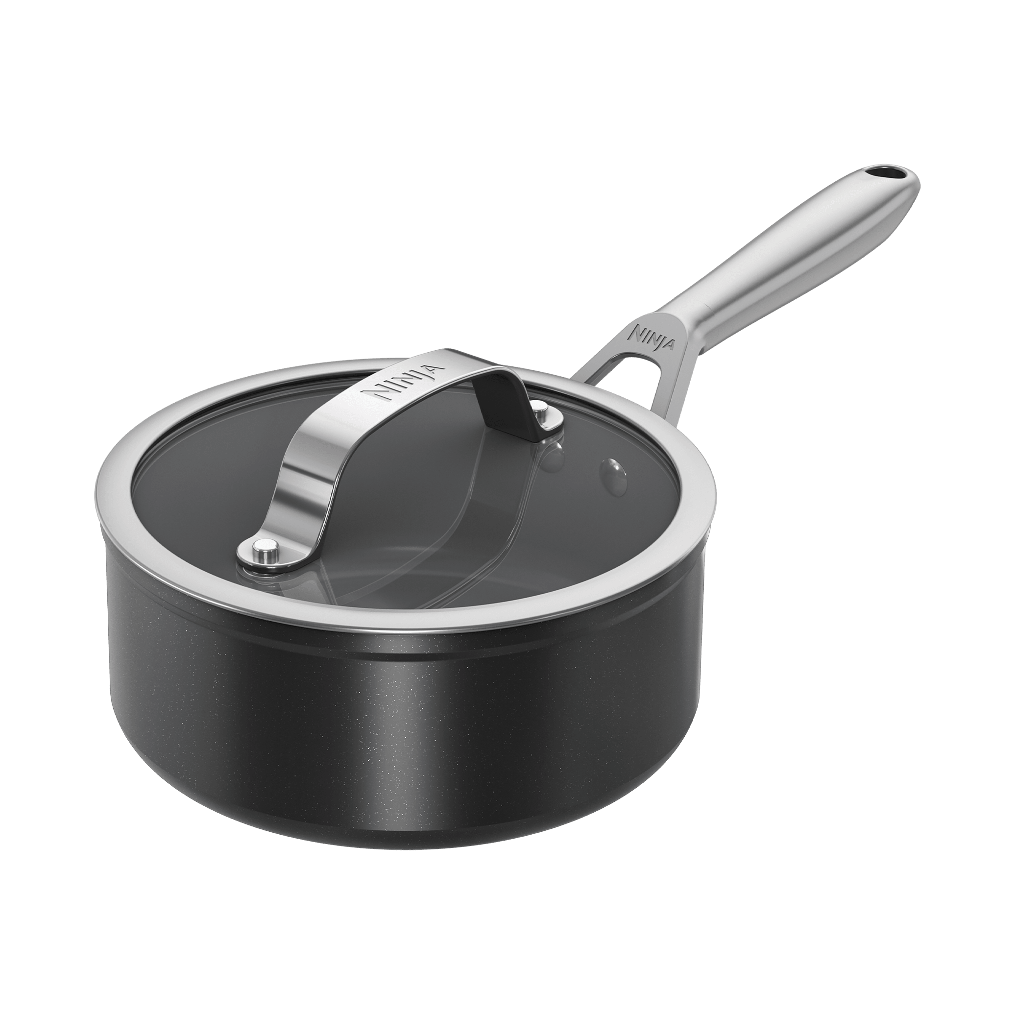 Ninja ZEROSTICK Ceramic Pro 18 cm Saucepan – Black