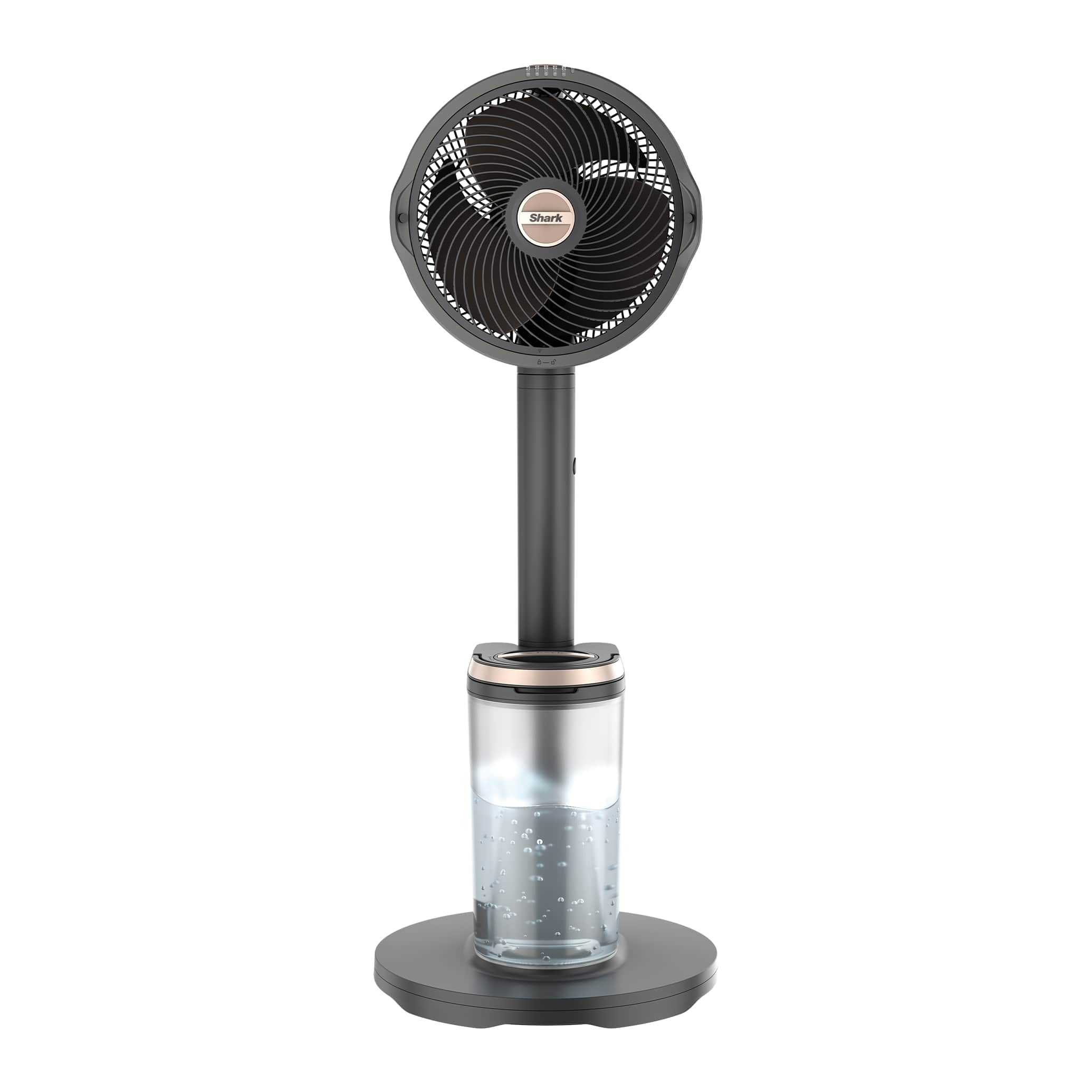 Shark FlexBreeze Pro Mist Indoor & Outdoor Fan & Outdoor Misting System in Charcoal Grey