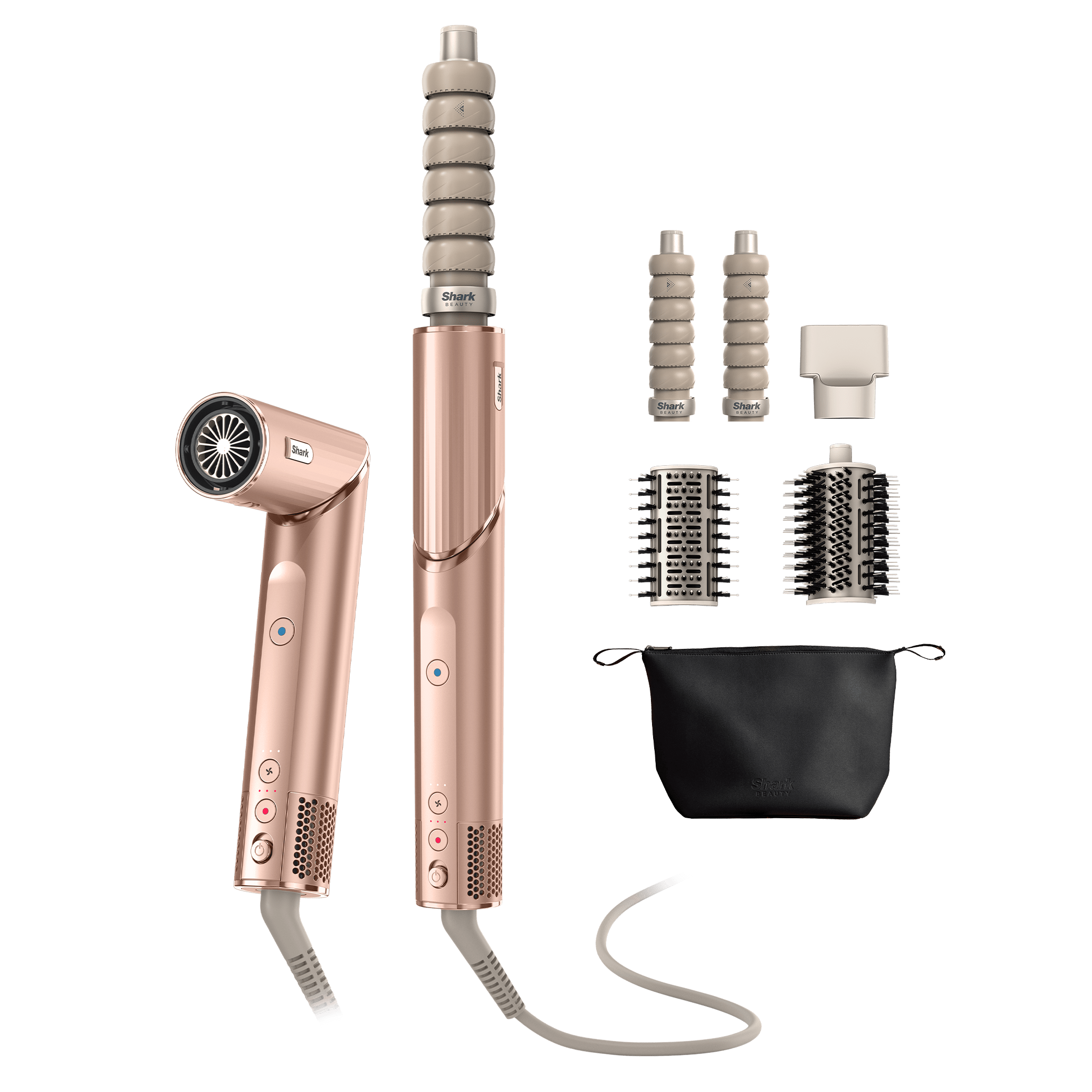 Shark FlexStyle Limited Edition 4-in-1 Air Styler & Hair Dryer Gift Set in Pearl Pink