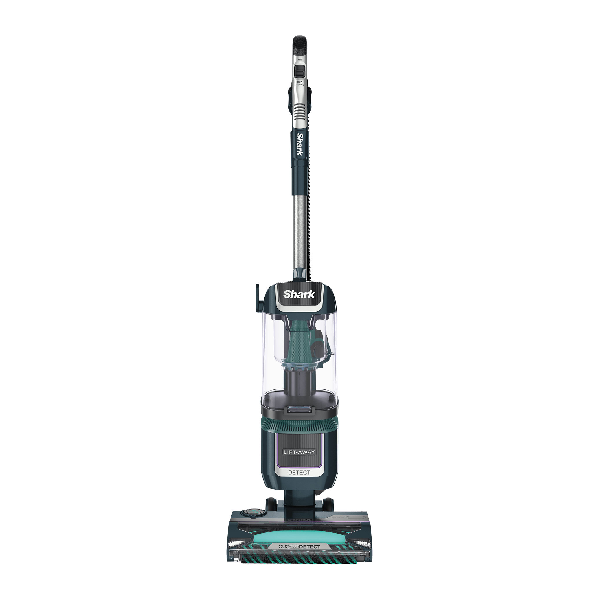 Shark Detect XL Pet Pro Corded Upright Vacuum in Adriatic Teal/Silver