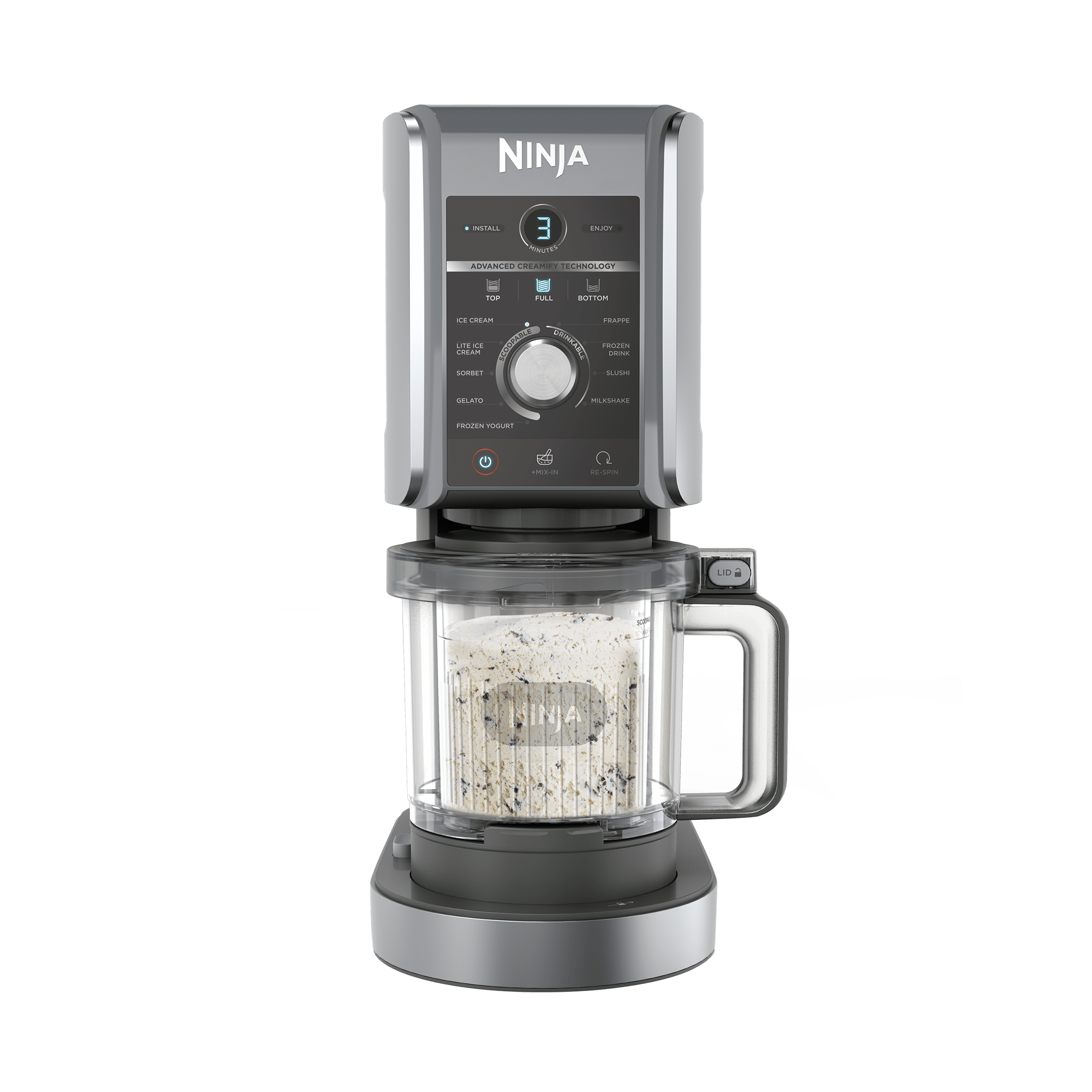Ninja CREAMi Deluxe 10-in-1 Ice Cream and Frozen Drink Maker