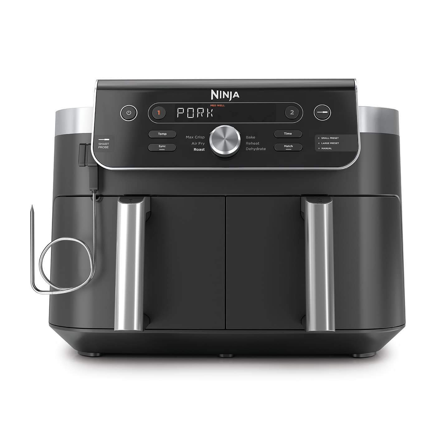 Ninja DualZone XL 9.5L 2-Drawer Air Fryer in Black
